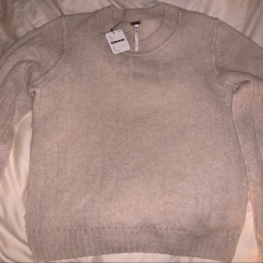 NWT || Free People 100% Cashmere Sweater || Size S